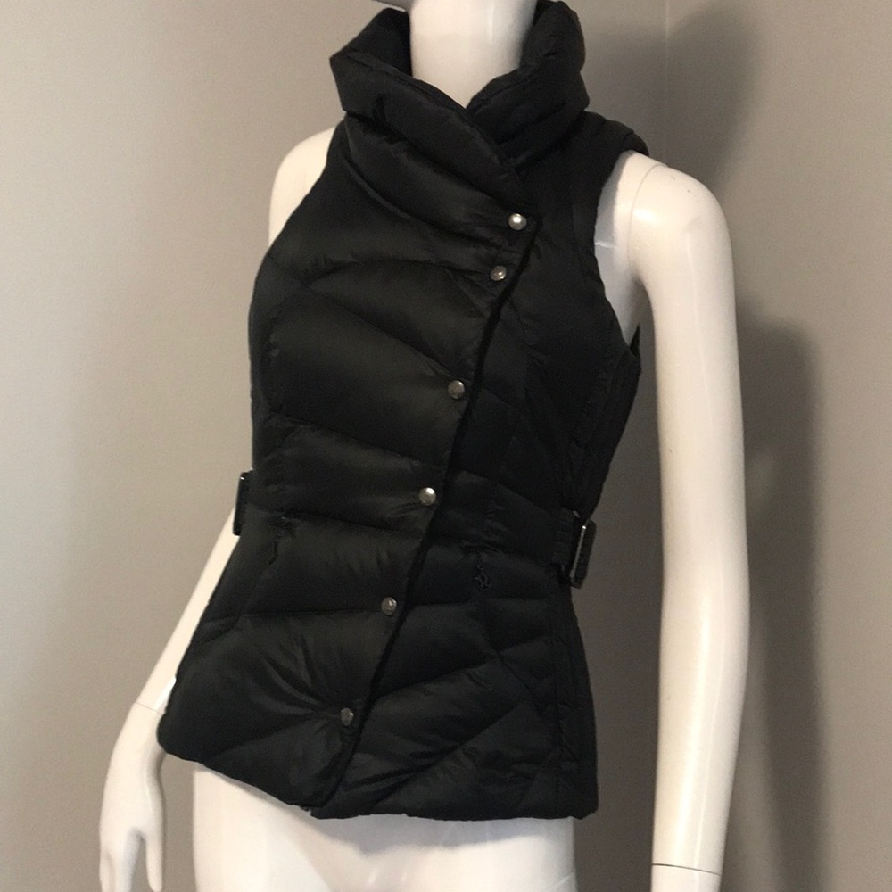 Y2K LuLu lemon Athletica reversible down puffer vest